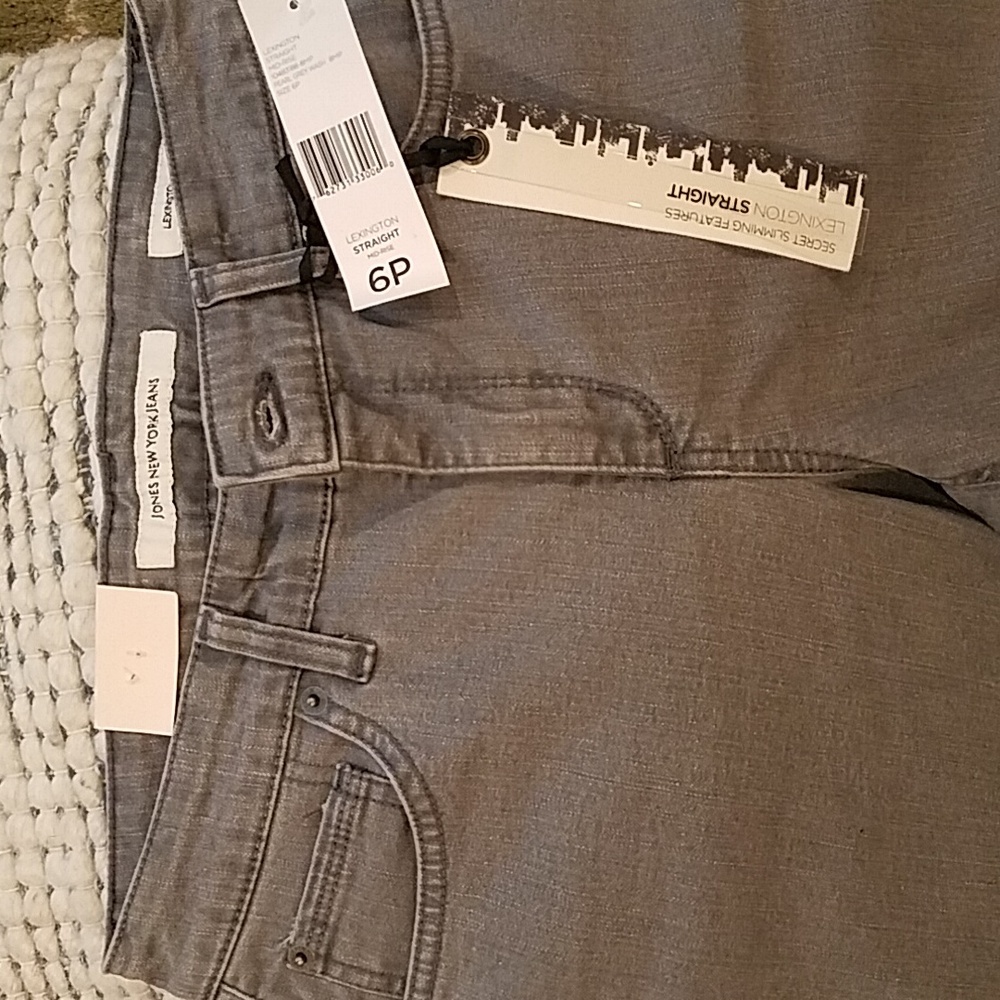 Jones of New York slimming gray jeans...new